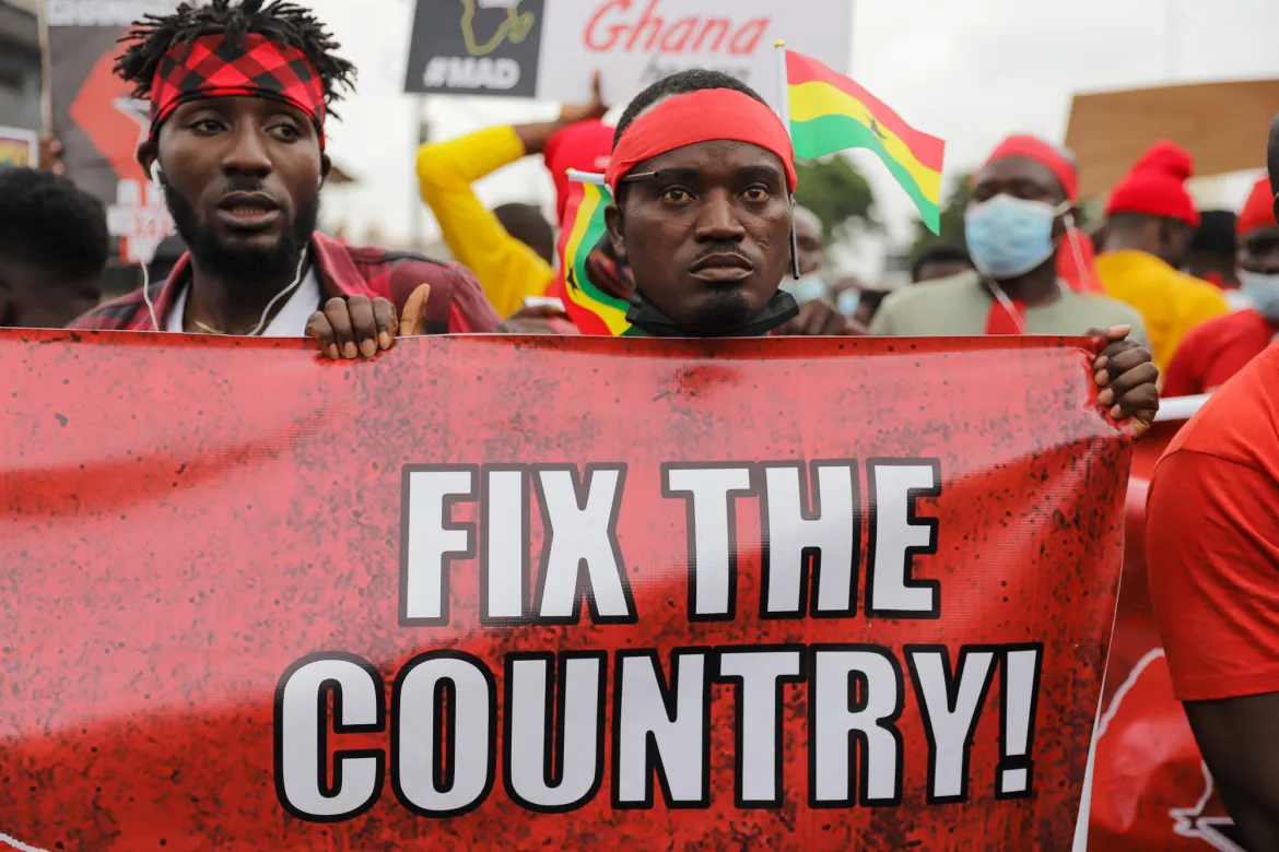 Ghana's fix the county protest